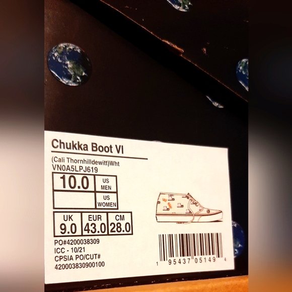 Vault by Vans X Cali Thornhill DeWitt Chukka Boot *NWT* - Picture 10 of 11